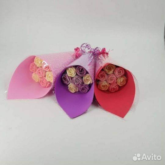 Розы из шоколада/ букет учителю