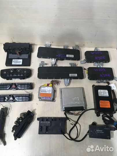 Блок управления двигателем Мерседес W203