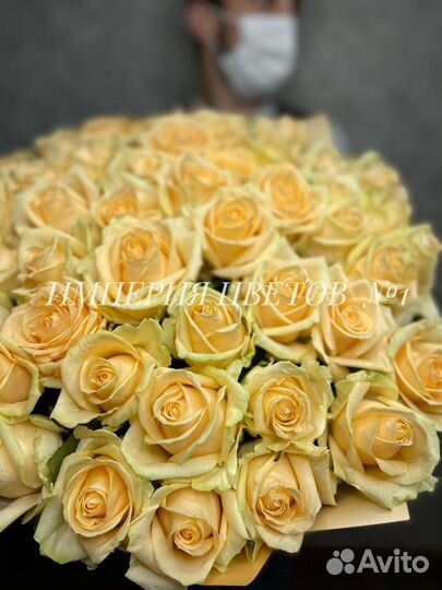 Розы букеты из 31 51 71 101 151