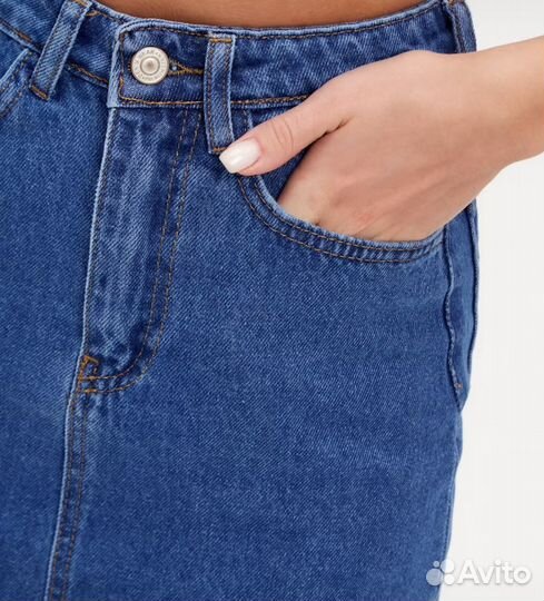 Юбка джинсовая