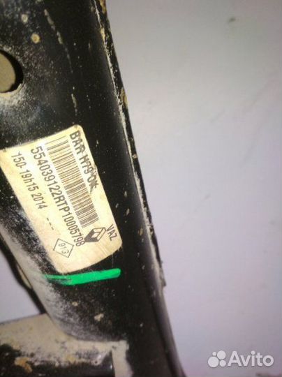 Балка задняя Renault Duster F4R