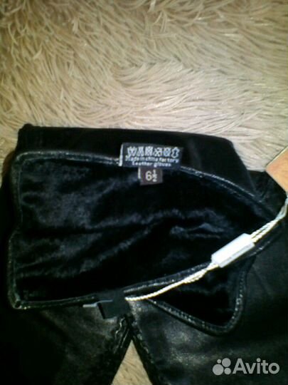 Перчатки кожа натуральная размер 6-1/2 новые