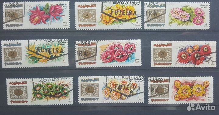 Почтовые марки флора 2