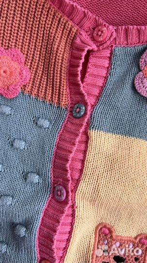 Кофта на пуговицах для девочки