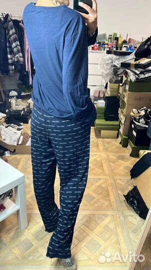 Пижама мужская Calvin Klein новая ориг черн и син