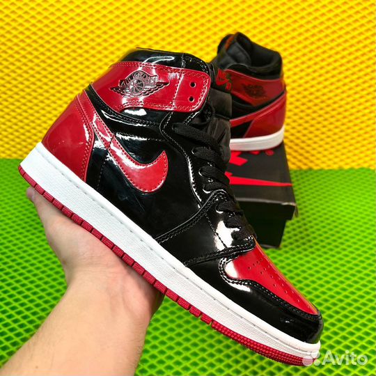 Кеды Nike Air Jordan 1 high Patent