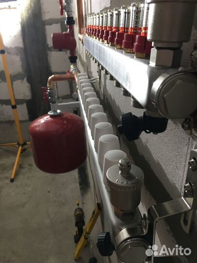 Монтаж системы отопления