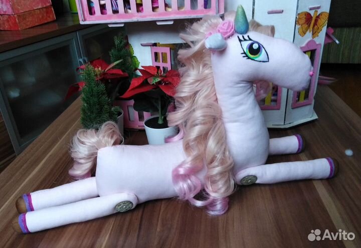 Мягкая игрушка единорог