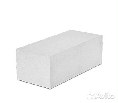 Кирпич силикатный полнотелый, утолщенный, белый