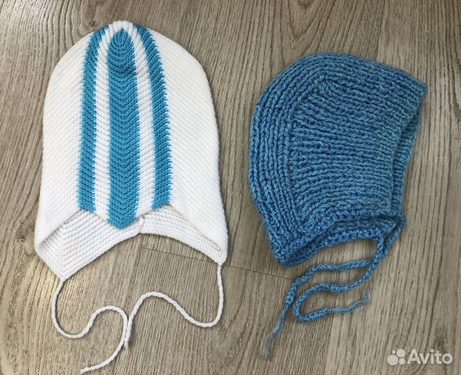 Шапочки для малыша 2 шт
