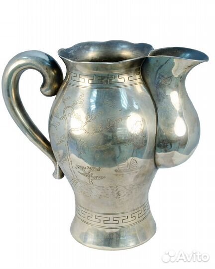 Молочник серебряный
