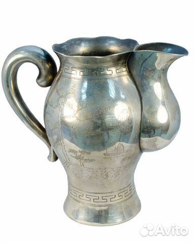 Молочник серебряный