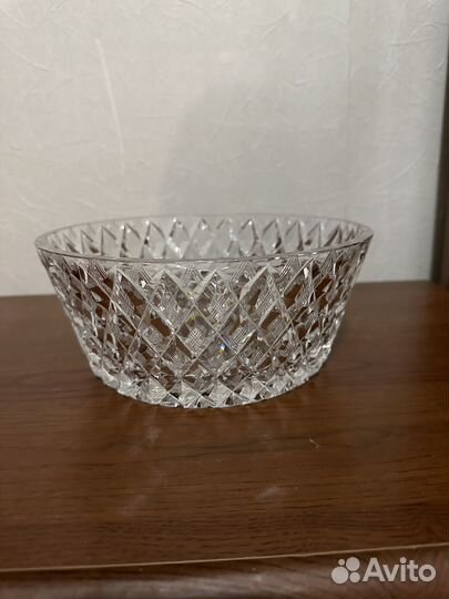 Хрустальный салатник/конфетница СССР