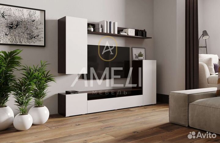 Модульная стенка в гостиную