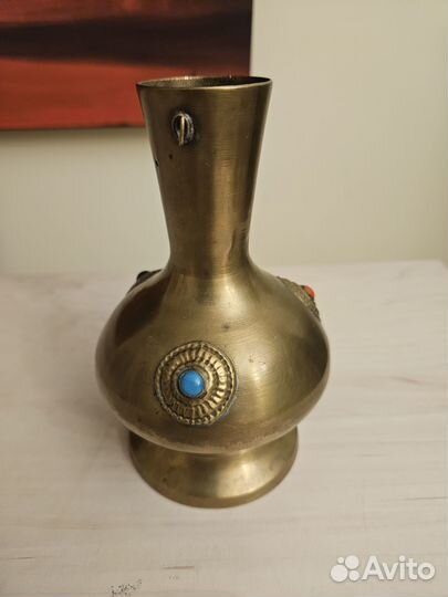 Ваза латунь