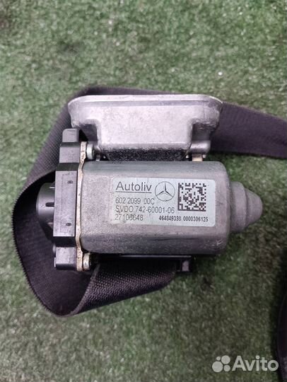 Ремень безопасности передний правый Mercedes Benz