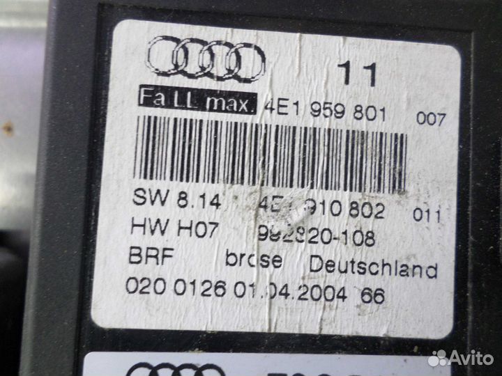 Стеклоподъемник для Audi A8 D3