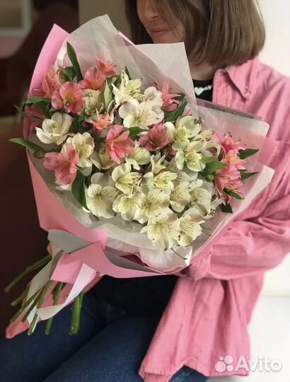 Альстромерия букет