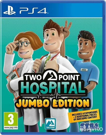 Two Point Hospital Jumbo Edition PS4 Русские субт