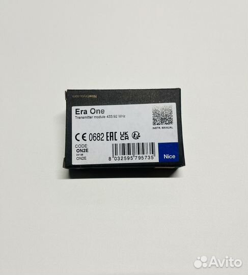 Пульт управления ON2E/433мгц, 2-канальный (nice)