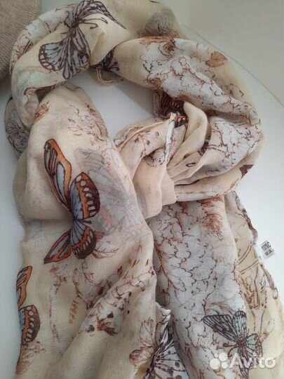 Шляпа женская с палантином комплект