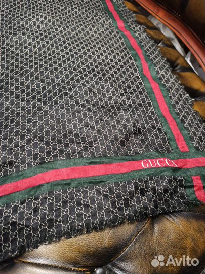 Платок теплый gucci шерсть италия