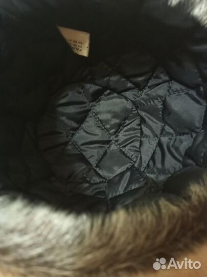 Женская меховая шапка