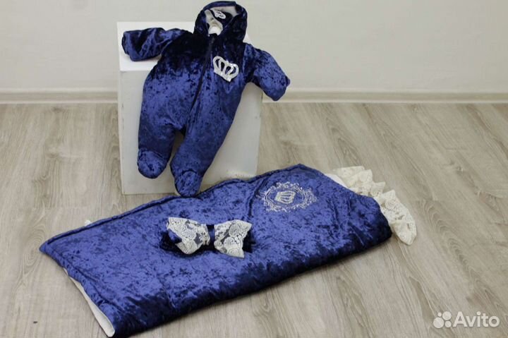 Комплект на выписку для мальчика