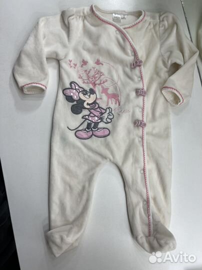 Пакет фирменных вещей на девочку 68 размер