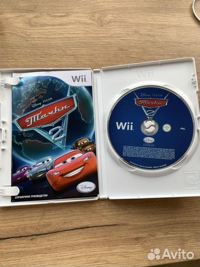 Тачки 2 игра для Wii лицензия