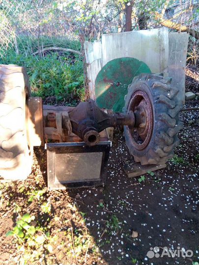 Мост для мини трактора