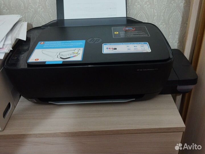 Цветной струйный мфу принтер с снпч