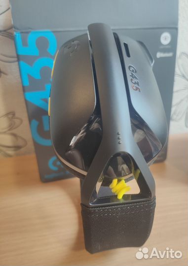 Беспроводные наушники logitech g435(новые) +адапте