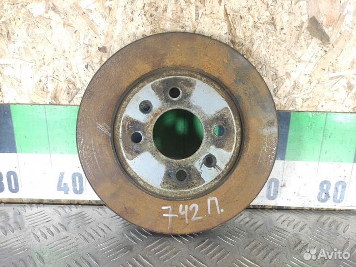 Диск тормозной передний Renault Clio 1998-2008