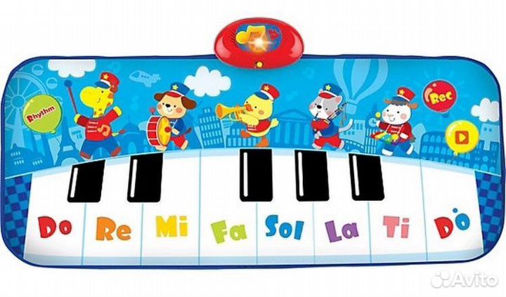 Игровой коврик с пианино новый