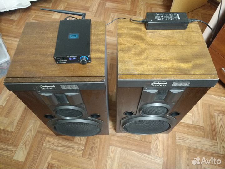 Колонки Электроника 25 ас 033 + FX audio D802C pro