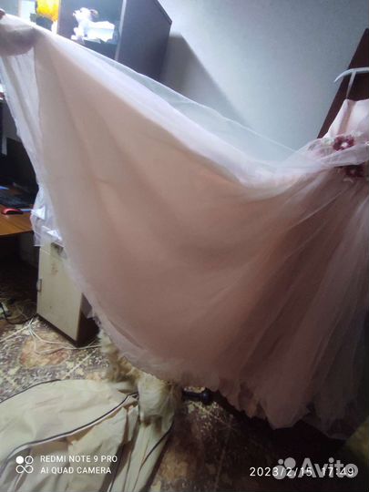 Вечернее платье в пол 46