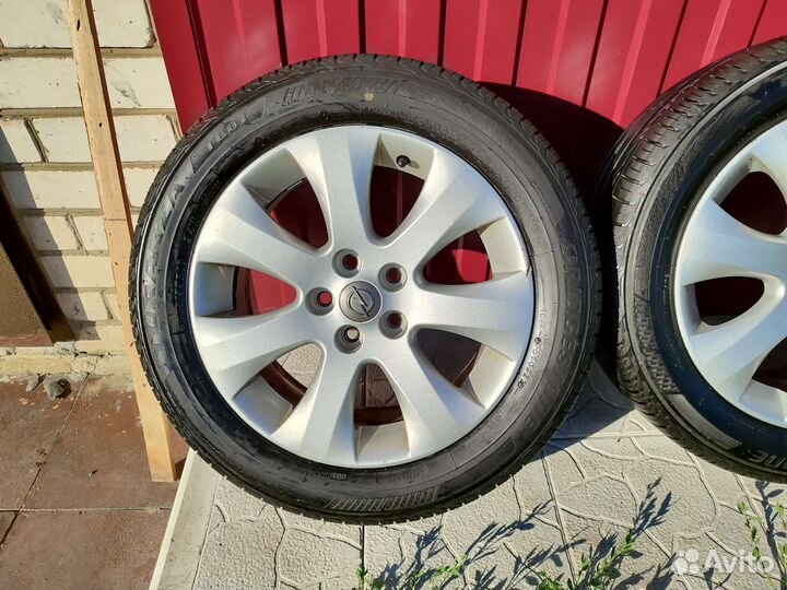 Колеса летние r16 на opel j оригинал