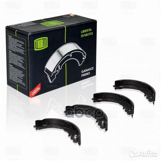 Колодки тормозные барабанные зад GF1103 Tri