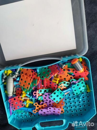 Мозаика- конструктор с шурупами и отверткой