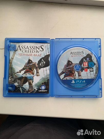 Игра Assassin’s Creed 4: Черный флаг ps4