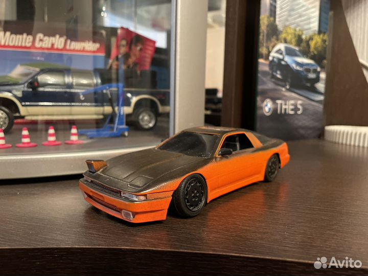 Сборная модель toyota supra a70 1/24