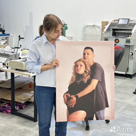 Печать фотографий на холсте