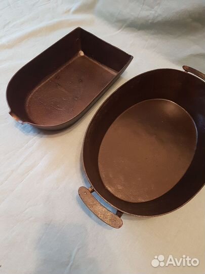 Старинная жаровня, утятница СССР, Куса