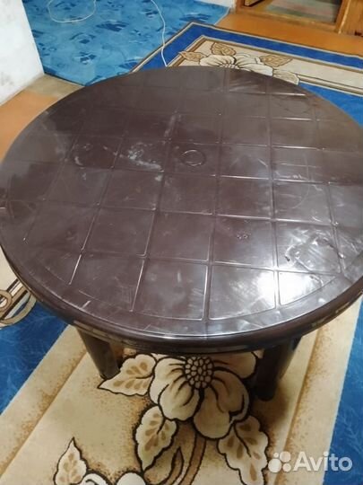 Стол пластиковый для дачи