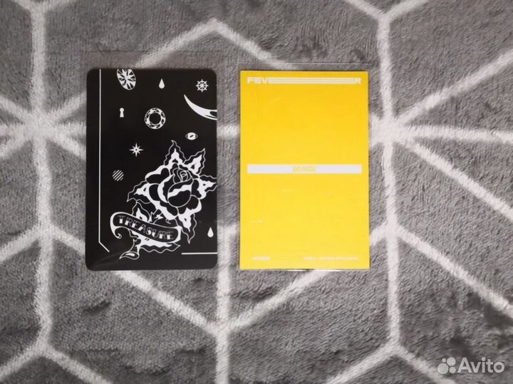 Ateez Минги карты полароиды