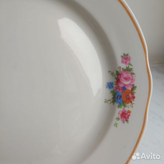 Тарелка СССР Дулево