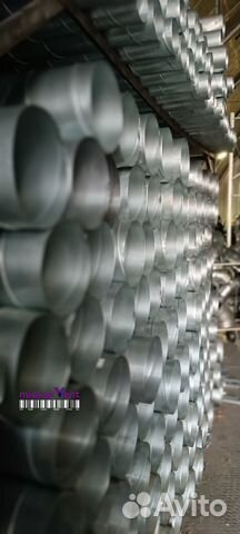 Воздуховоды круглые спирально-навивные