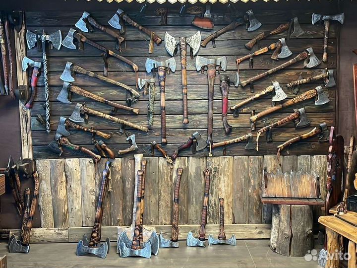 Топор кованый Сталин ручной работы