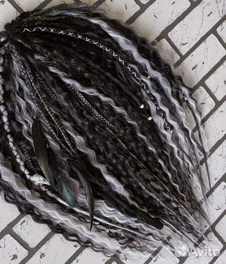 Комплекты дреды, дредокудри, косы